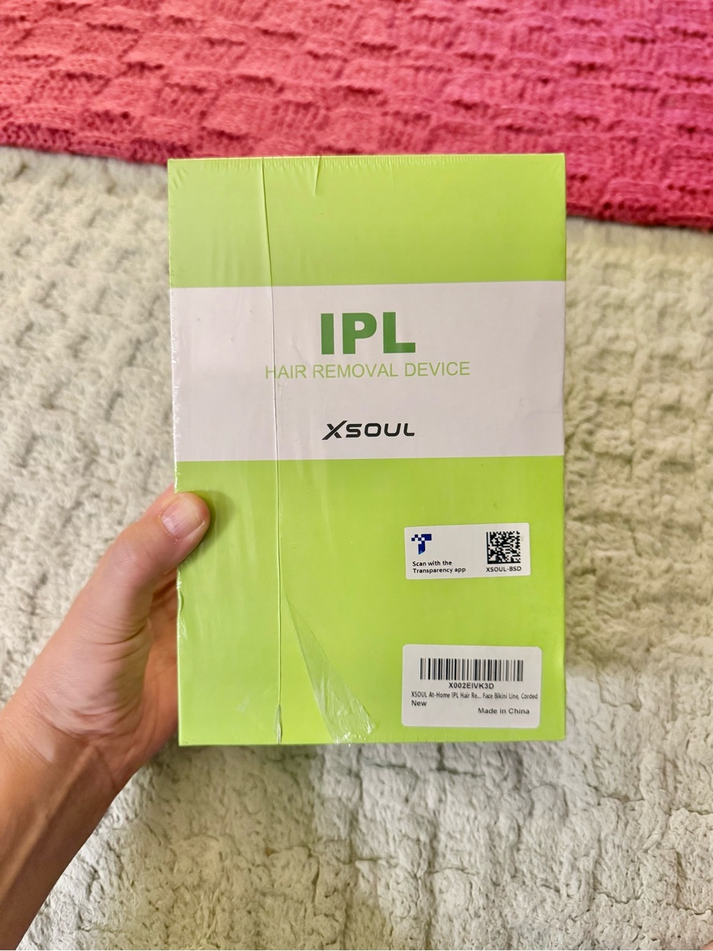IPL Hair Removal Device - Green